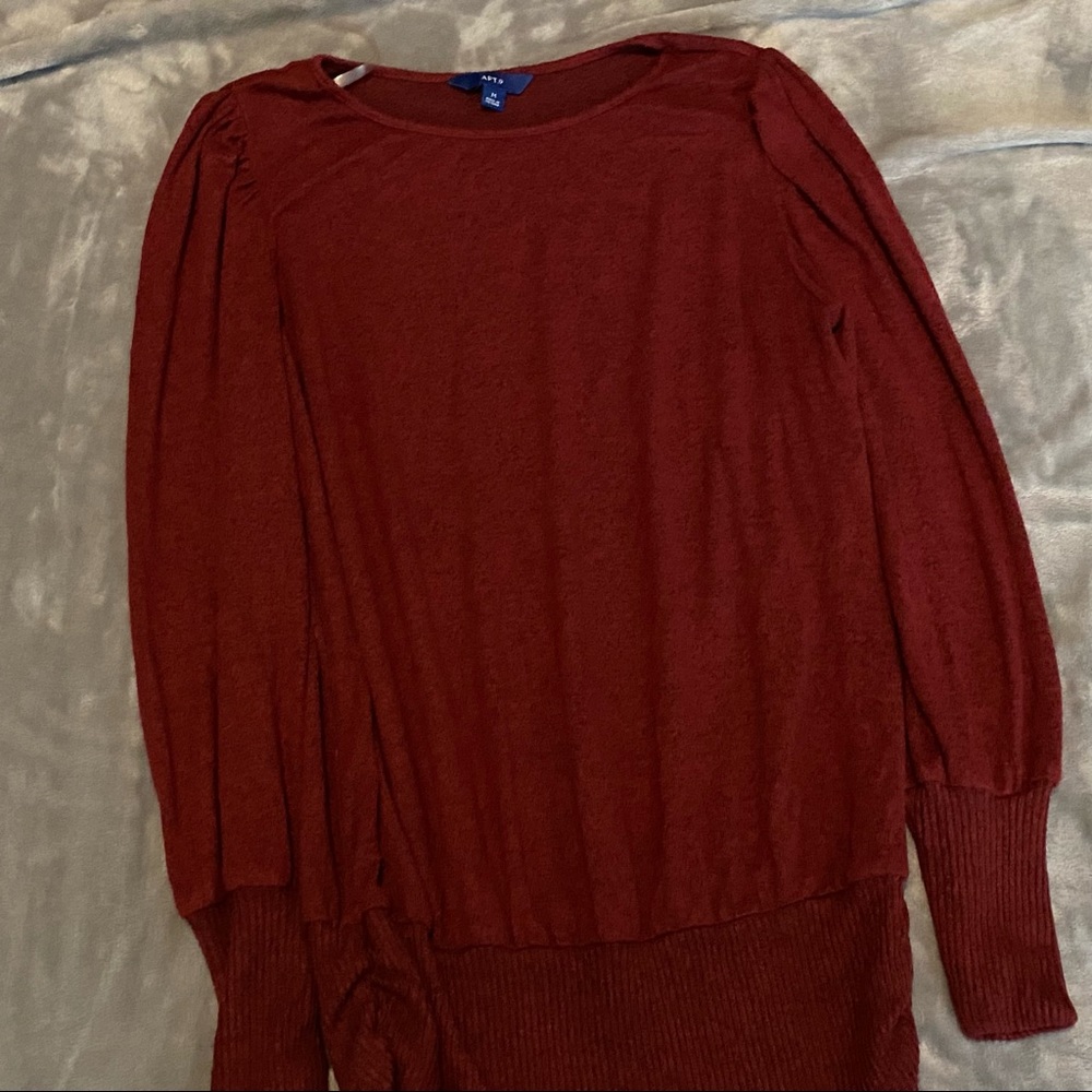 Apt 9 Red blouse